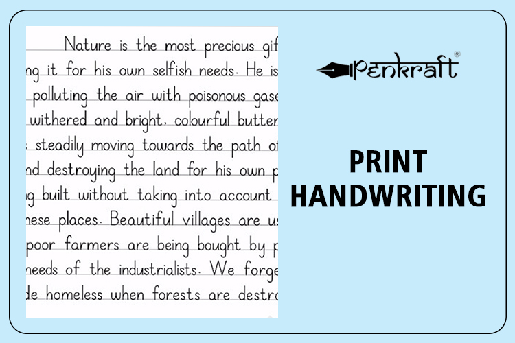 Print Handwriting